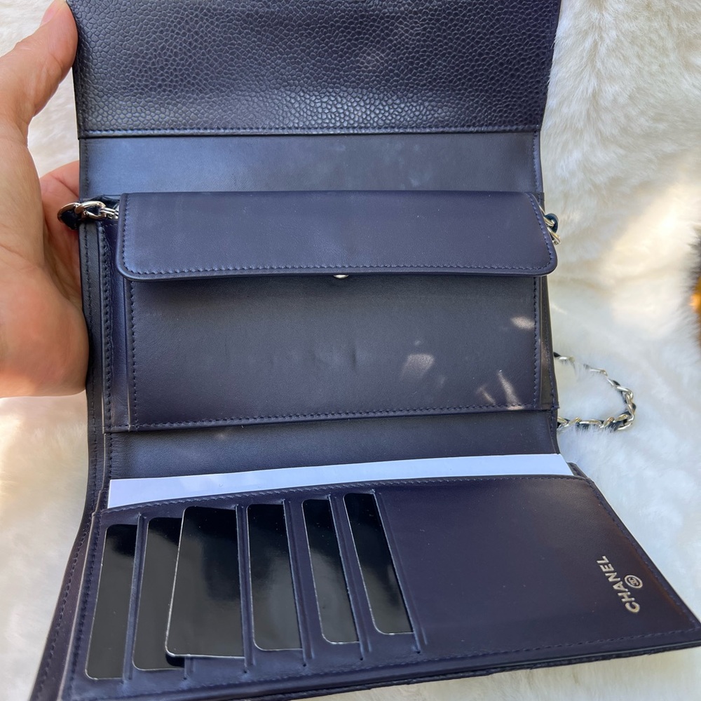 💙CHANEL CLASSIC FLAP WALLET WOC 💙 - Picture 5 of 17